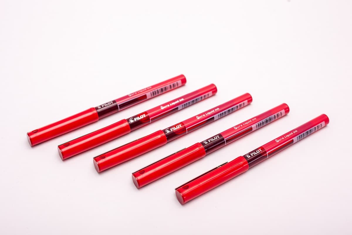 Lapicero gel rojo 3